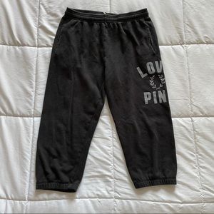 PINK black sweatpants
